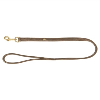 Trixie Riem Pure Leer Bruin 100X2,5CM – Halsbanden/Lijnen Leer