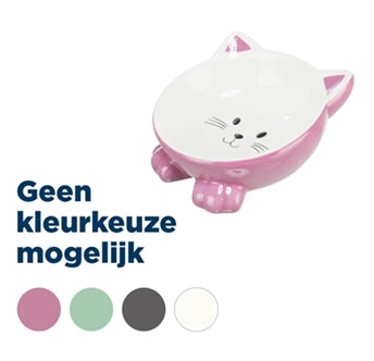 Trixie Voerb KAT Hoog Keram ASS 14CM 4ST