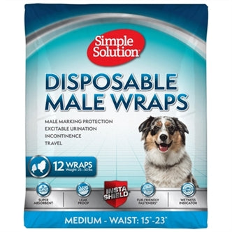Disposable Male Wrap M 12ST
