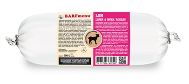 Barfmenu Lam 500GR