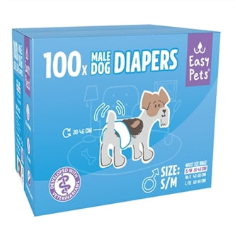 Easypets Hondenluiers Reu S/m 100ST