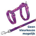 Trixie Kattuig+riem Visgrt 23-39X1CM 4ST