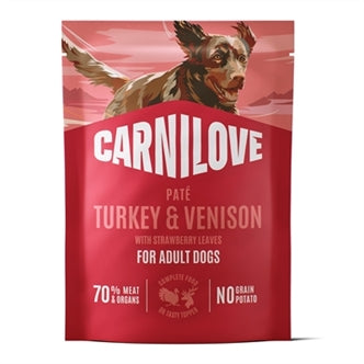 Carnilove Carnil Pouch Turk/venison 12X300GR – Natvoer