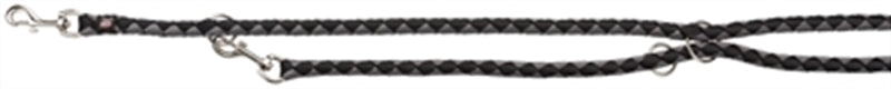 Trixie Riem Cavo MP Zwart/grs 200X1,8CM