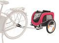 Trixie Trixie Fietskar Zwart/roze 15 Kg 60x53x60 Cm