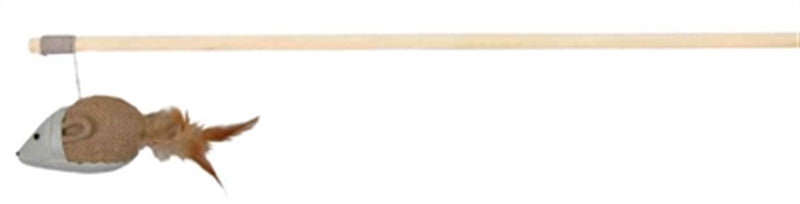 Trixie Hengel Muis Veren/jute 50CM 4ST
