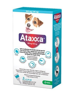 - Ataxxa Spot on Hond 4-10KG 3PIP