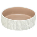 Trixie Voerbak Patroon Wit/beige 18 cm – Voer/Drinkbakken