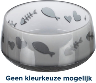 Trixie Voerbak Vis/hart 12CM 300ML 4ST