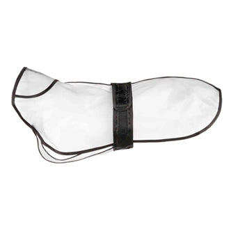 Trixie Regenjas Tarbes Transp/zwart 30CM