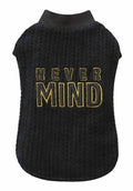 ! - Trui Nevermind Zwart 40CM