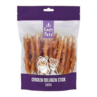 Easypets Collag Kauwstaaf Kip 400GR