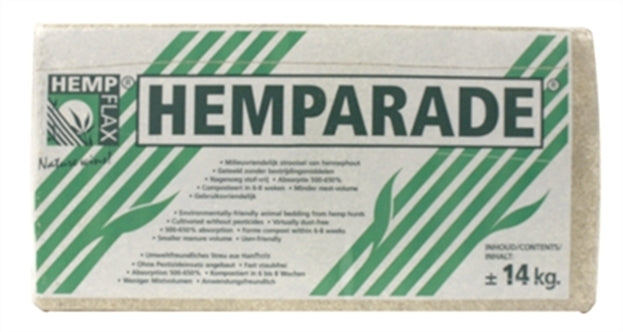 Hemparade Hennepvezelstrooisel 14KG