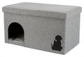 Trixie Kattenhuis Kimy Grijs 70X40X40CM