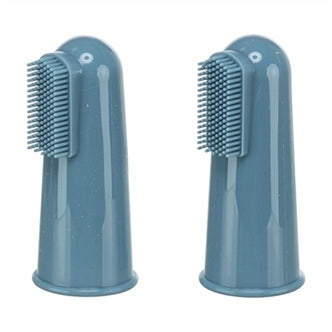 Trixie Vingertandenborstel Silicon 6CM 2ST