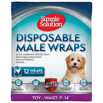 Disposable Male Wrap Xs 12ST