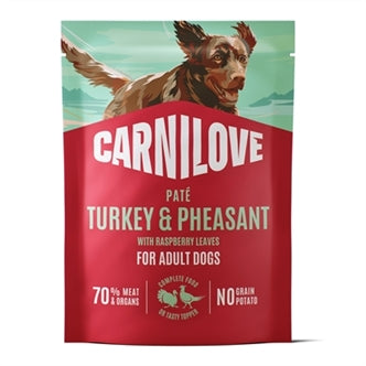 Carnilove Carnil Pouch Turk/pheasant 12X300GR – Natvoer