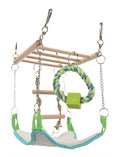 Trixie Hangbrug+hangmat 17X15X22CM 3ST
