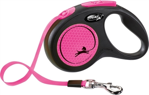 Flexi New Neon Tape Zw/roze S 5MTR