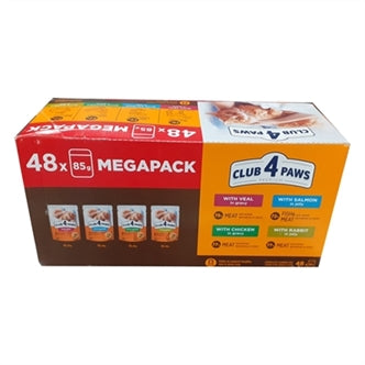 CLUB4PAWS Megapack 48X85GR