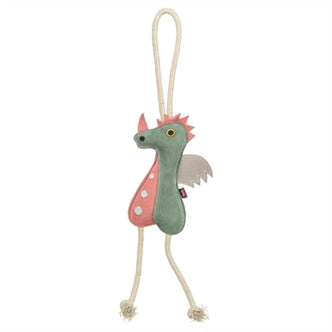 Trixie Draak Leer MET Touw 55CM