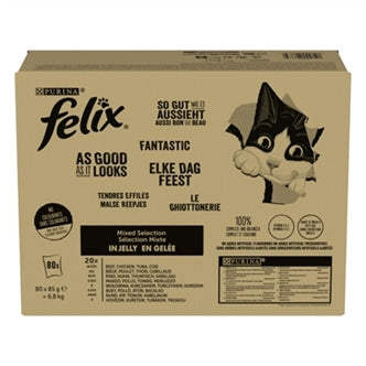 Felix Pouch Edf Mix Box 80X85GR