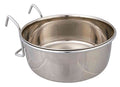 Trixie Voerbak Rvs+houder 900ML 14CM