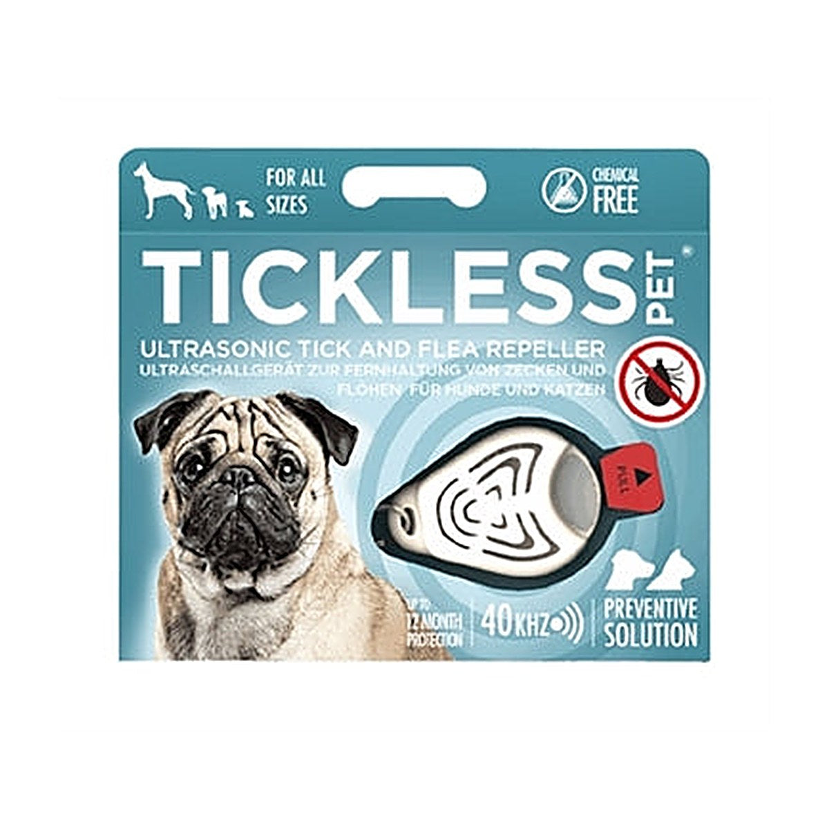 Tickless Hond/kat Beige
