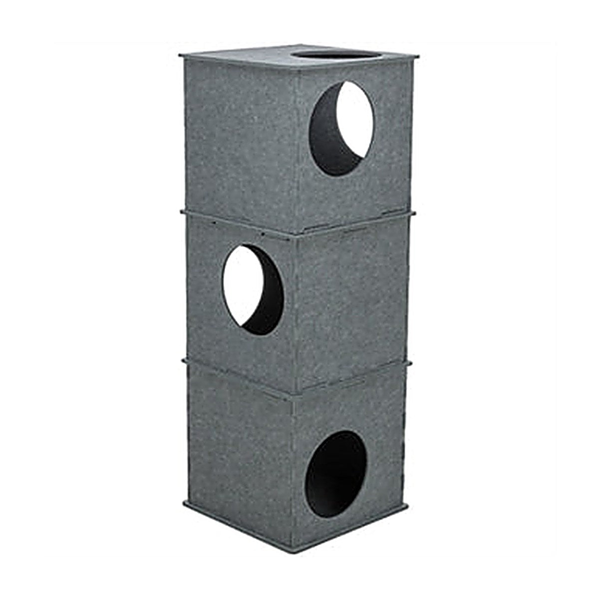 Trixie Toren Nele Vilt Grijs 38x38x105 cm