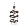 Trixie Touwladder Toren Hout 34 cm 3 stuks