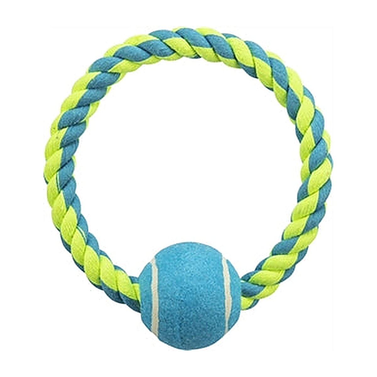Trixie Touwring+tennisbal 18x6 cm 3 stuks