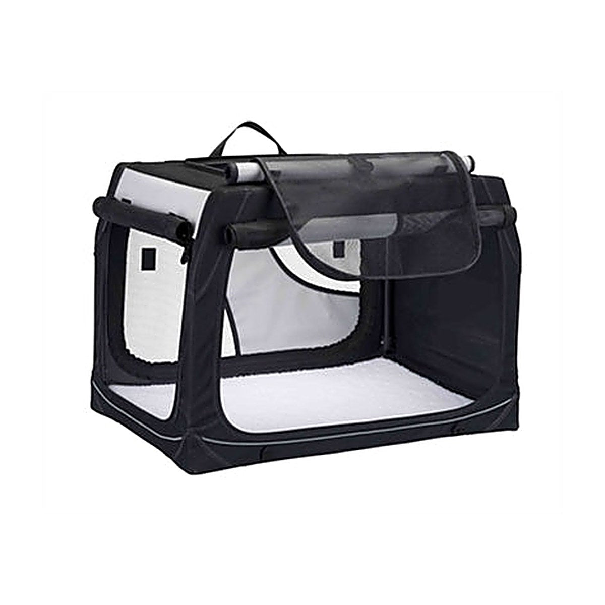 Trixie Transbox Vario Zwart/Grijs 76x48x51 cm