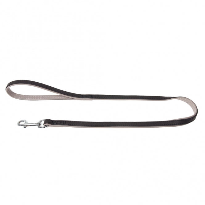 Karlie Vintage Trend Hondenriem - Zwartbruin/Grijs - 100cm