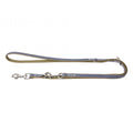 Karlie Vintage Trend Leiband - Blauwgrijs/Mosgroen - 200cm / 22mm