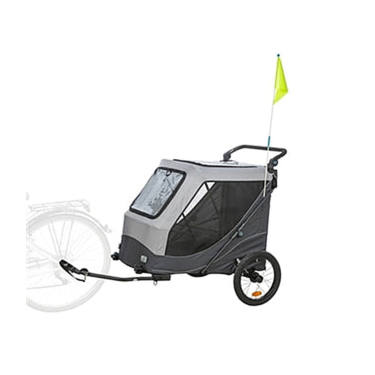 Trixie Fietskar Opv Grijs XL Tot 45 kg