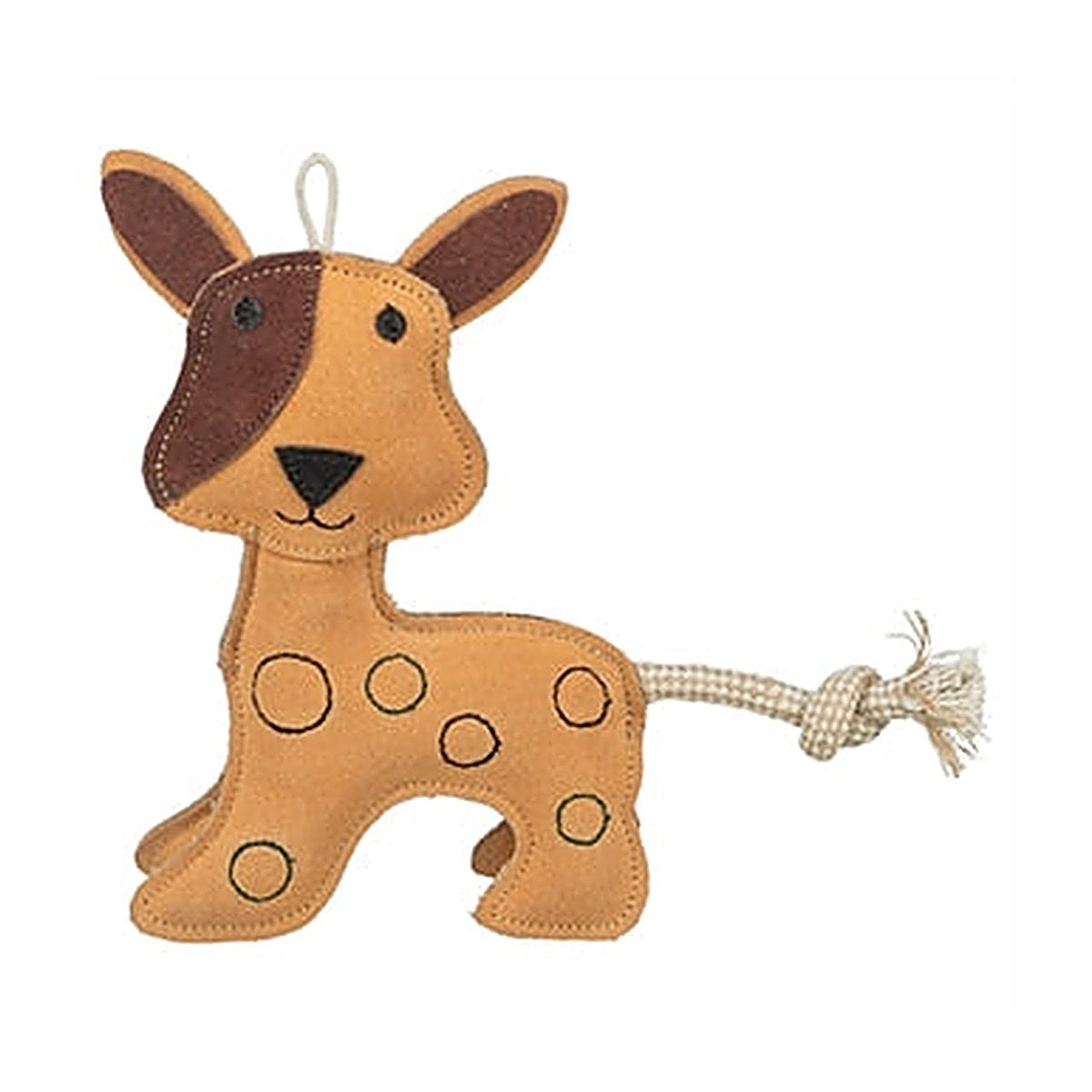 Trixie Hond Staand Leer Bruin 25 cm 3 stuks