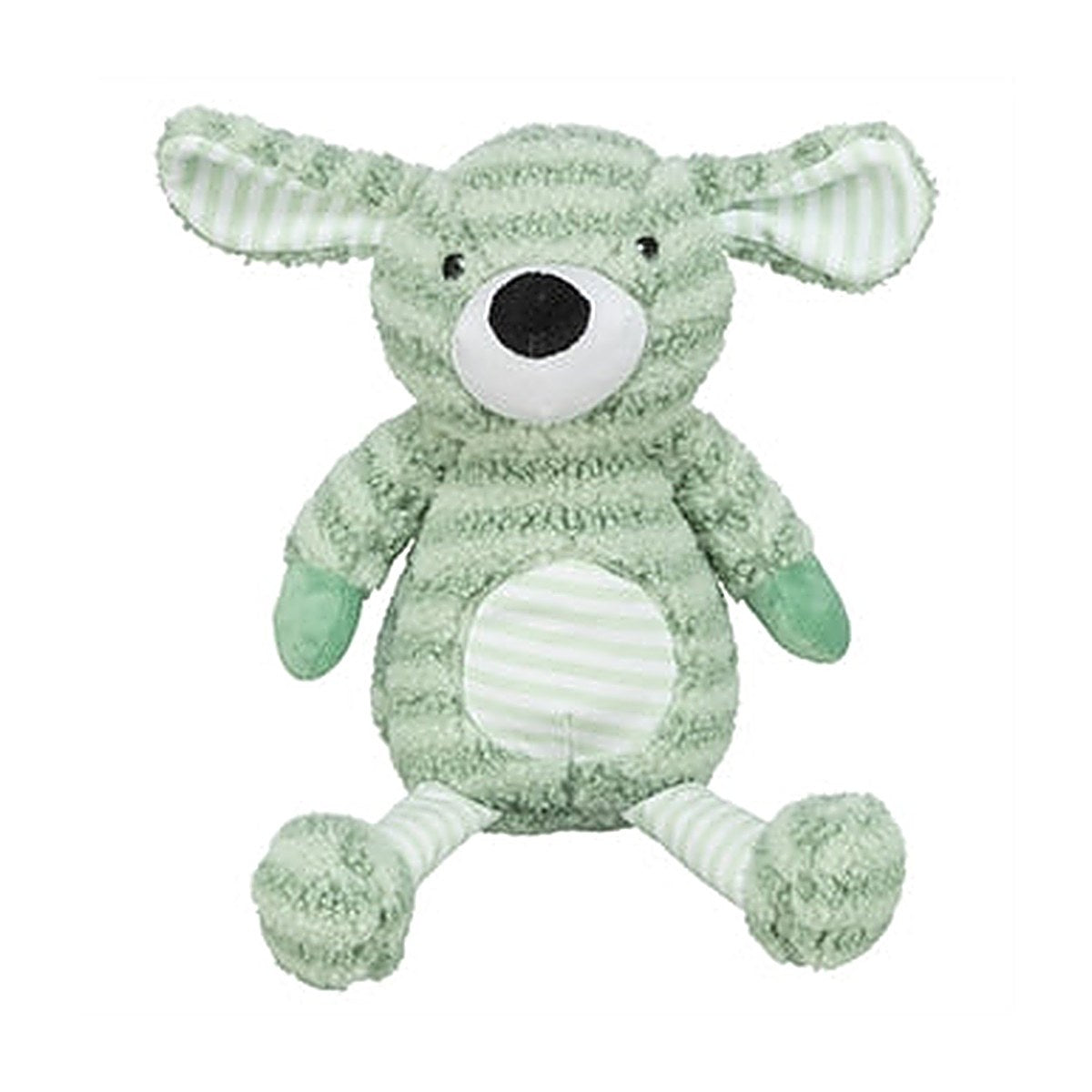 Trixie Hond Strepen Pluche Groen 34 cm