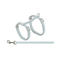 Trixie # Kattentuig+riem Grs/blw 28-45X1CM – Halsbanden/Lijnen Overig