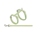 Trixie # Kattuig+riem Fluweel Gn 28-45X1CM – Halsbanden/Lijnen Overig