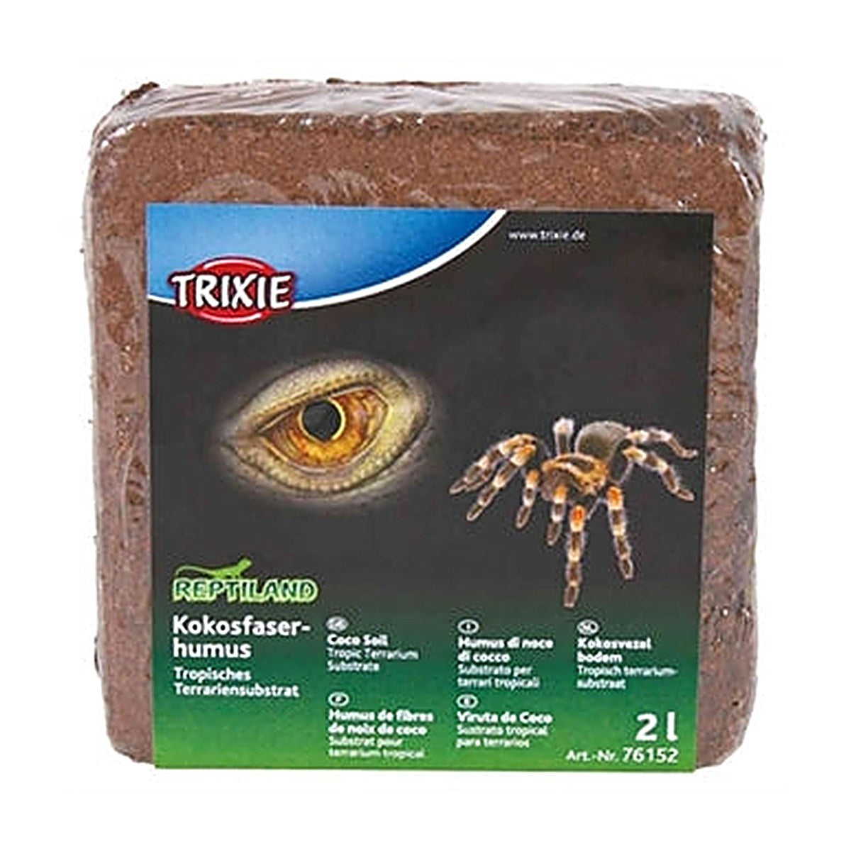 Trixie Kokosvezel/humus 2 liter 6 stuks