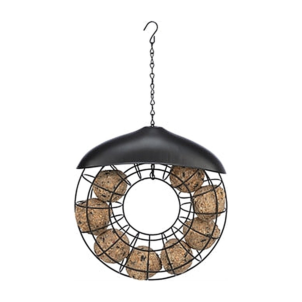 Trixie - Mezenbolhouder Rond+dak 24 cm 2S