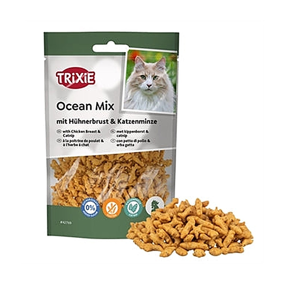 Trixie Ocean Mix Kippenborst/catnip 50 gram