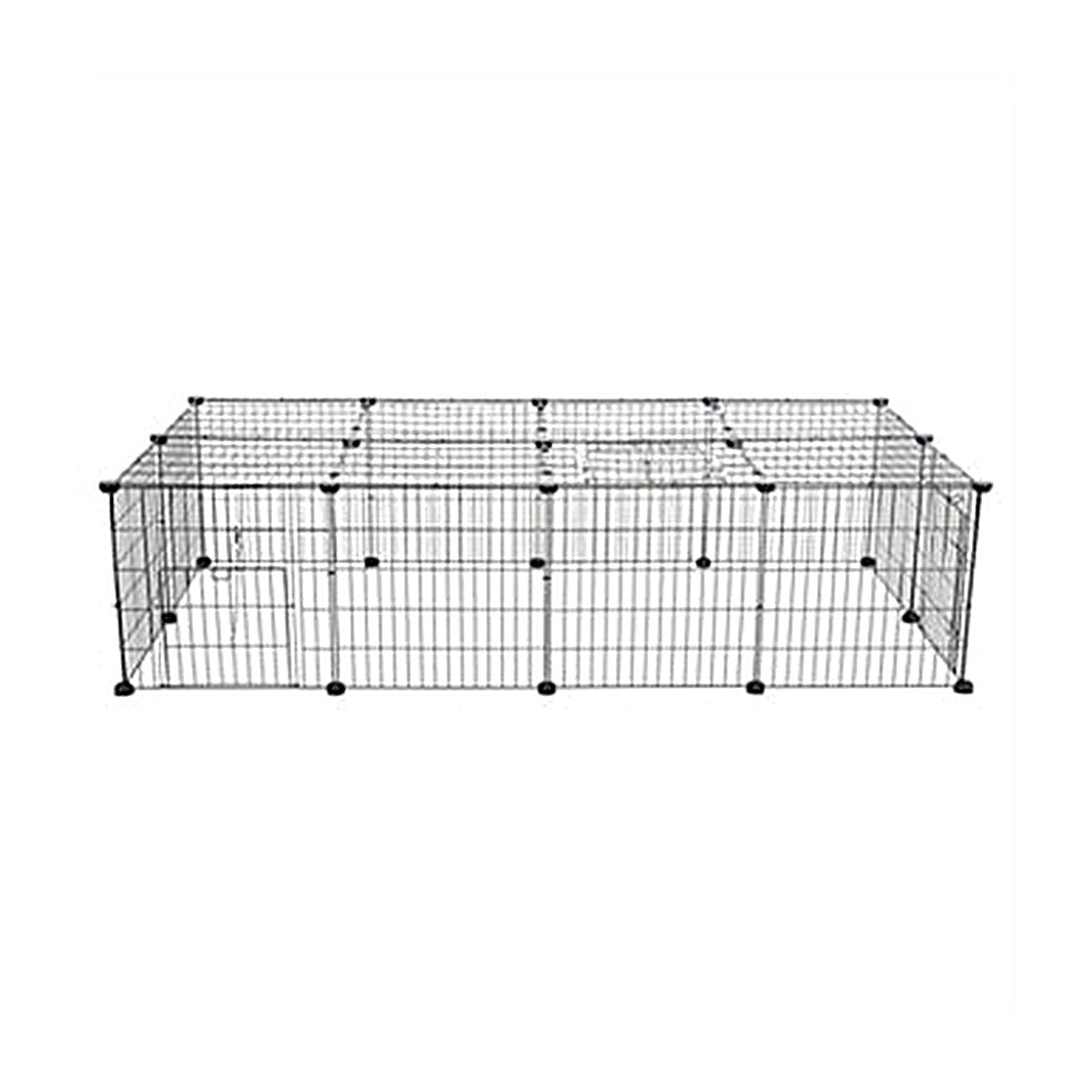 Trixie Ren + Afdekking Zwart 152x72x38 cm