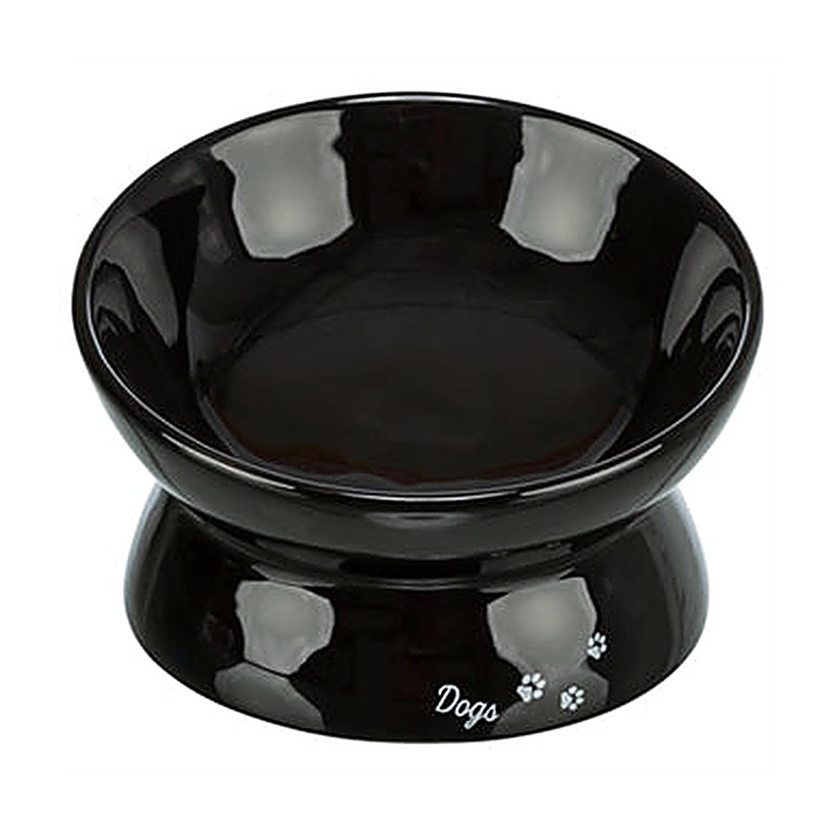 Trixie Voerbak Dogs Keramiek Zwart 17 cm