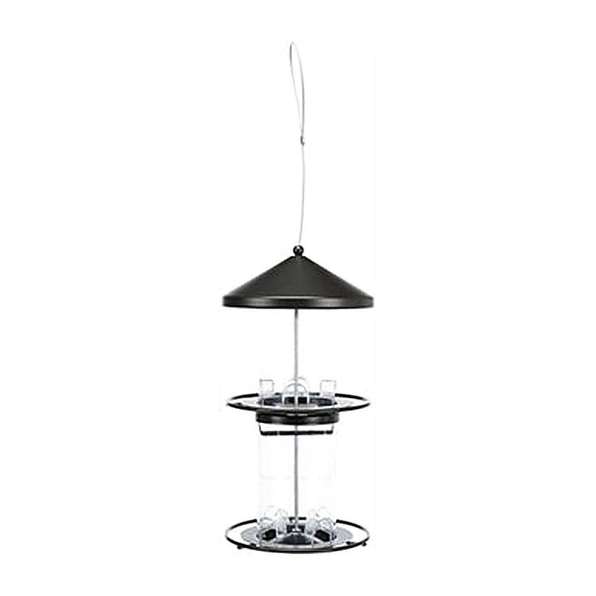 Trixie Voersilo 2 Verdiep Zwart 36 cm