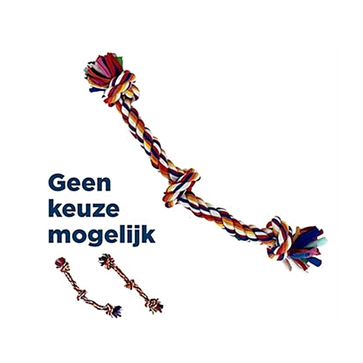 Happy Pet Twist-tee 3 Knoop Tugger M 33 cm
