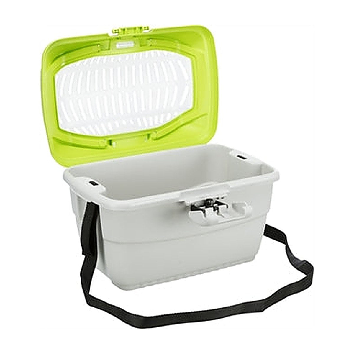 Trixie Vervoersbox Capri Grijs/Groen 40x30x2