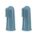 Trixie Vingertandenborstel Silicon 6 cm 2 stuks