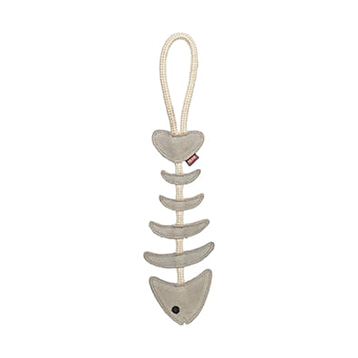 Trixie Visgraat Leer Met Touw 43 cm