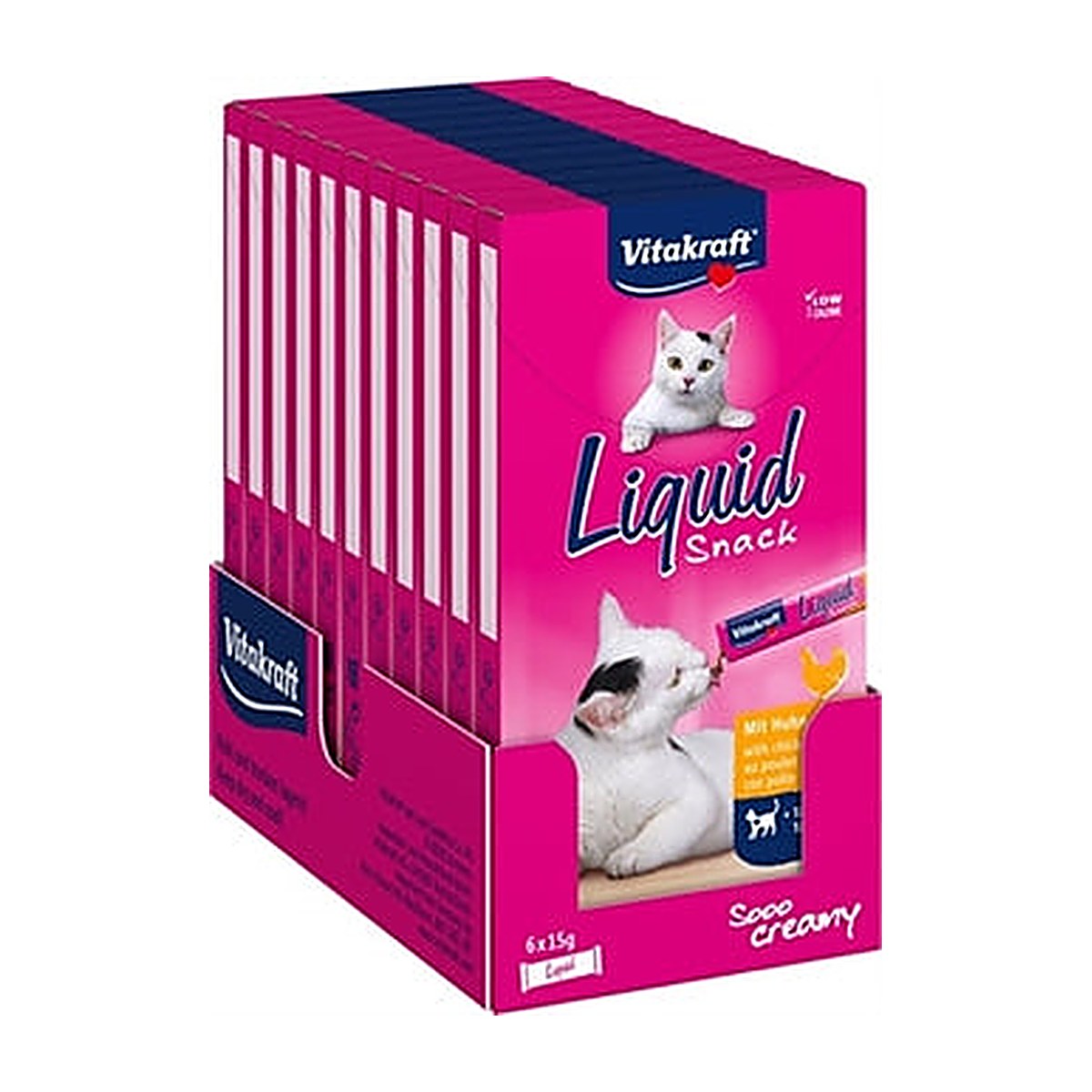 Vitakraft Vita Cat Liquid Kip/taurine 11x90 gram